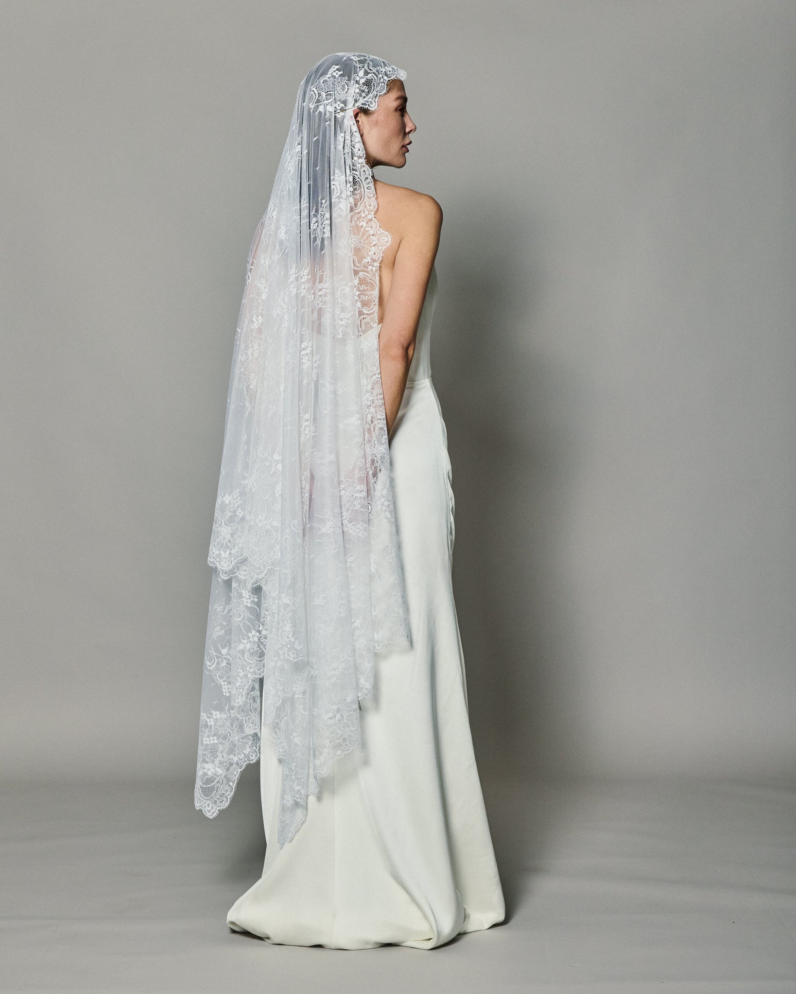 spanish veil dresses Mantilla Chantilly Lace Veil, Single Tier, Cathedral Length Calily Bridal Mantilla Royal Cathedral Bridal Veil With Dramatic Scalloped Lace Edge 4718V Mantilla Spanish Veil Spanish Veil