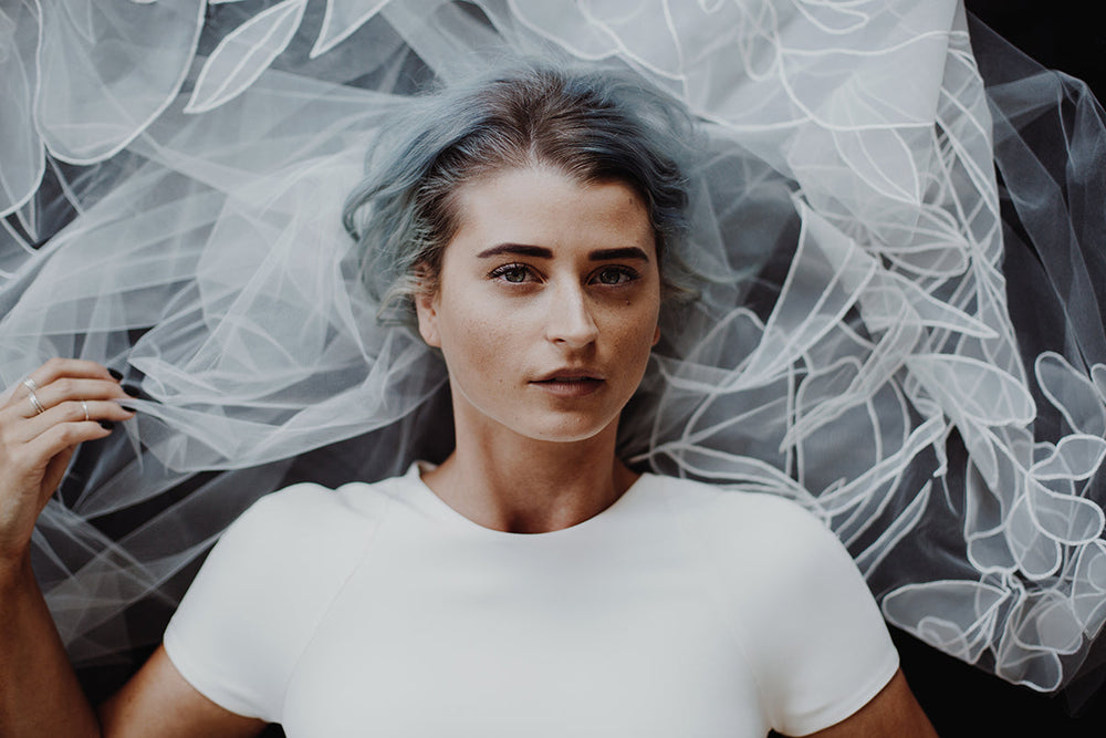 ALLI KOCH: OUR FIRST ARTIST WEDDING VEIL COLLAB
