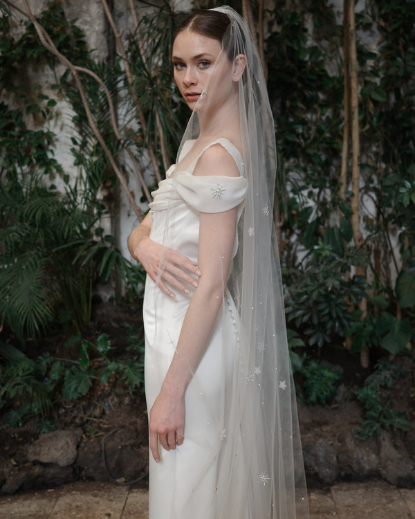 ASTRA STAR BEADED VEIL