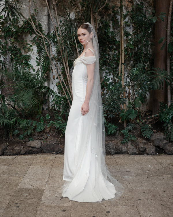 ASTRA STAR BEADED VEIL