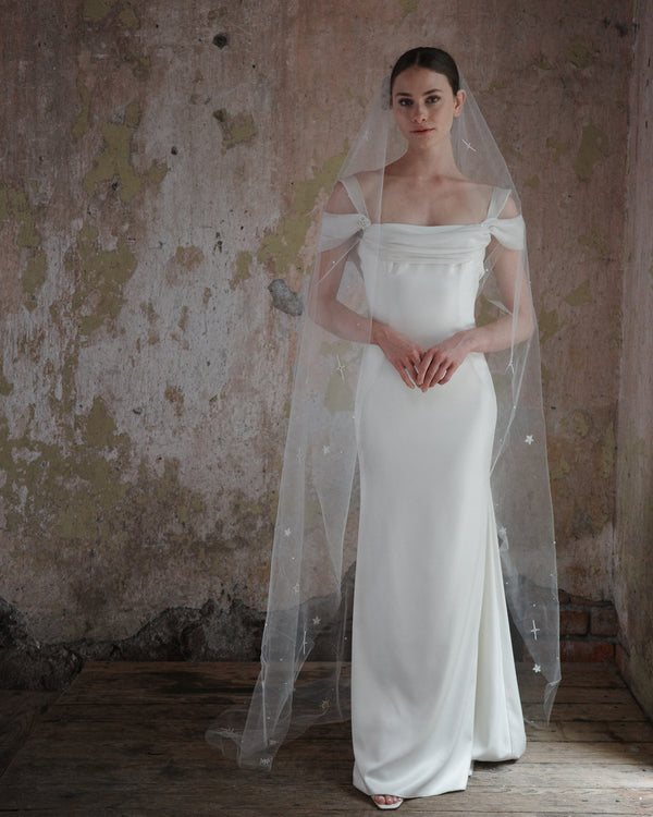 ASTRA STAR BEADED VEIL