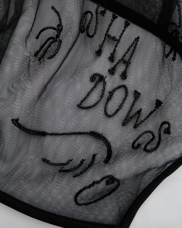 SLOW SHADOWS BLACK BONNET .- X Jackie Crespo