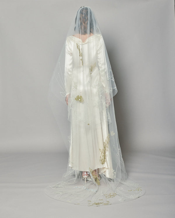 KYOTO COLOR EMBROIDERED VEIL