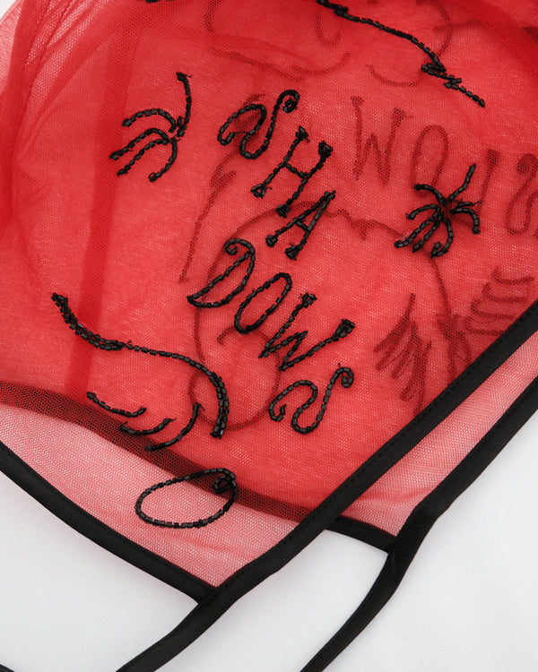 SLOW SHADOWS RED BONNET .- X Jackie Crespo