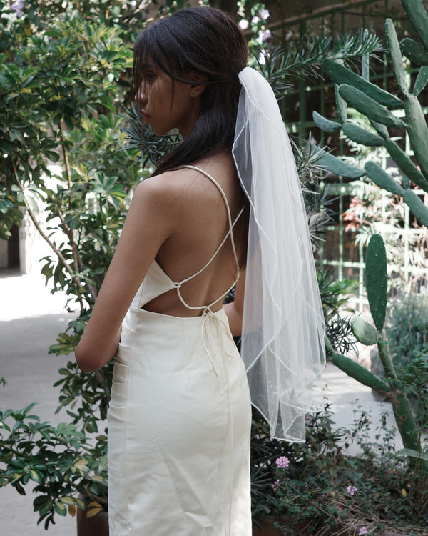 VALLE SEED BEADS VEIL .- SAMPLE SALE 70%