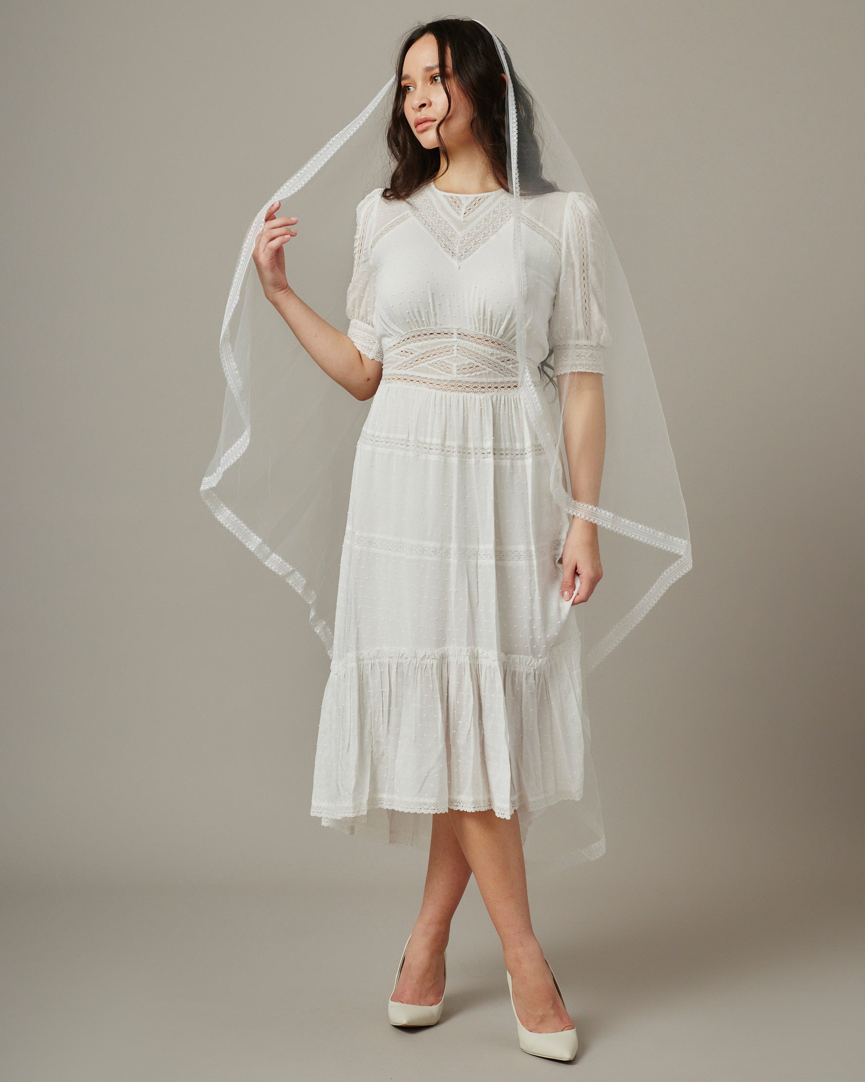 PAULA LACE VEIL - Ofrenda Studio