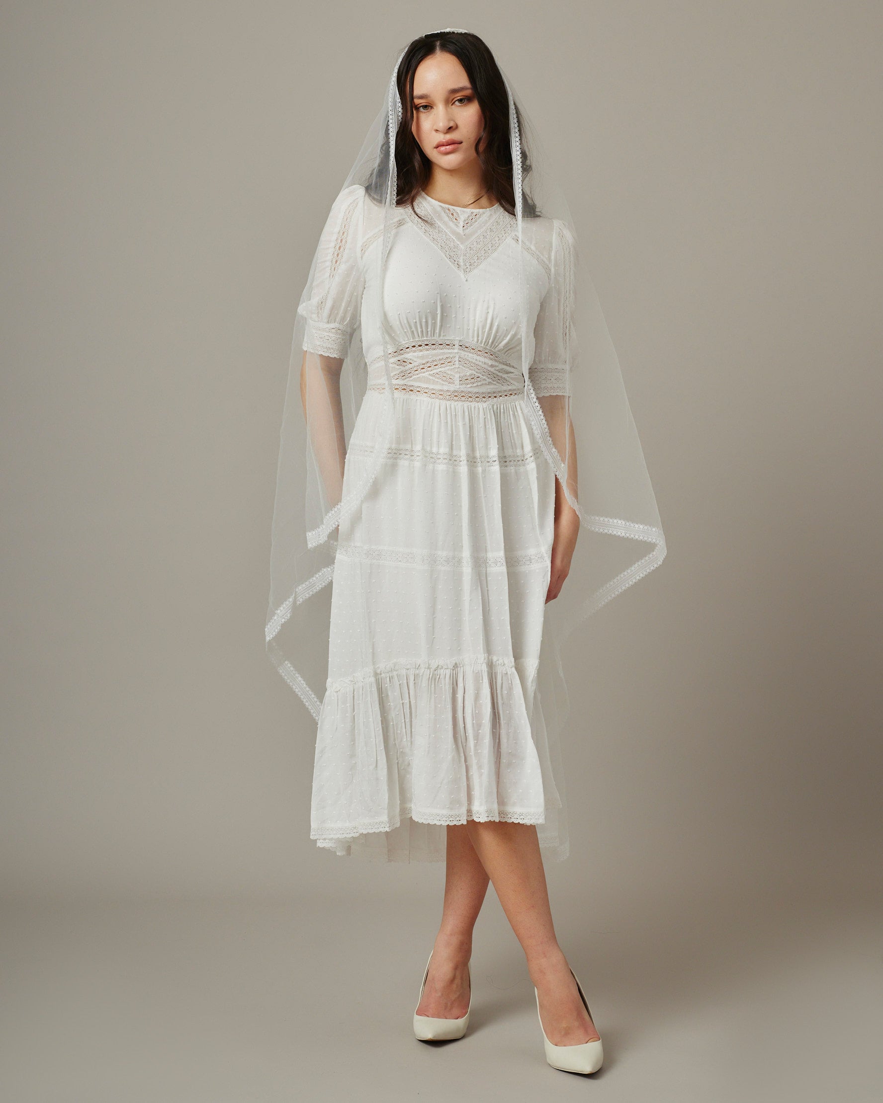 PAULA LACE VEIL - Ofrenda Studio